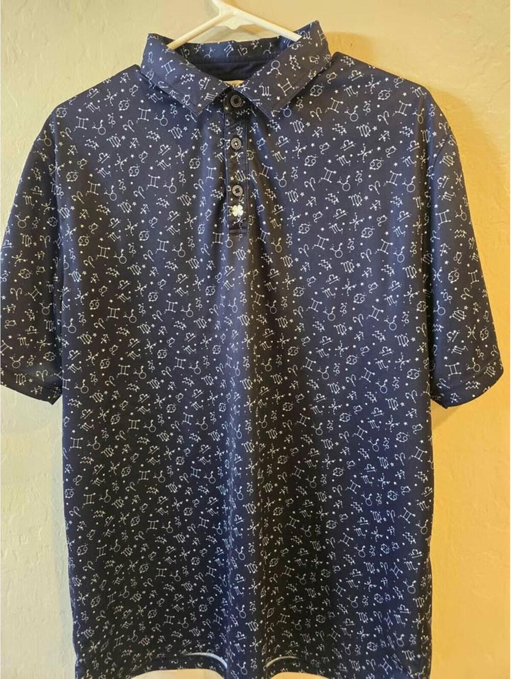 Black Clover Golf Polo Men's Size XL